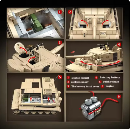 Tiger 1 | 1361 PCS